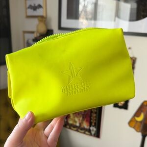 Jeffree Star Vibrant Lime Cosmetic Bag